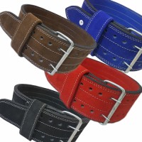 SN PRIDE COW HIDE LEATHER WEIGHTLIFTING POWER BELT